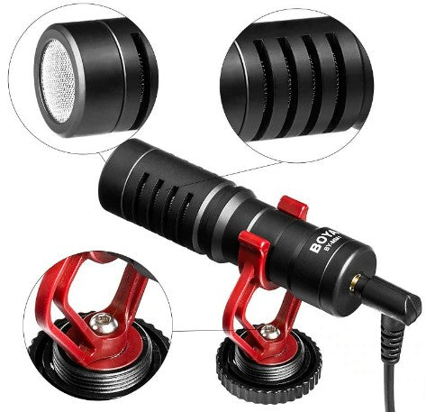 Insta360 Audio Kit - Accessory Shoe, Mic Adapter, Boya MM1