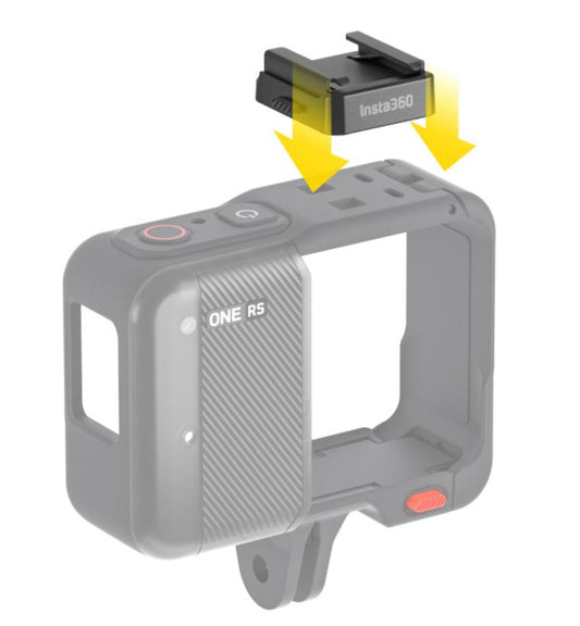 Insta360 ONE RS Accessory Shoe- Cold Shoe