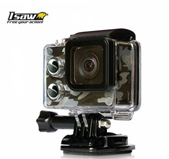 Isaw Edge Lite Camo Edition Action Camera (Black)