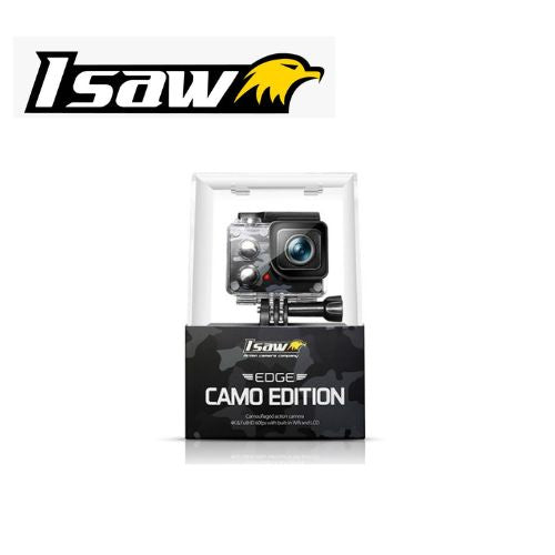 Isaw Edge Lite Camo Edition Action Camera (Black)