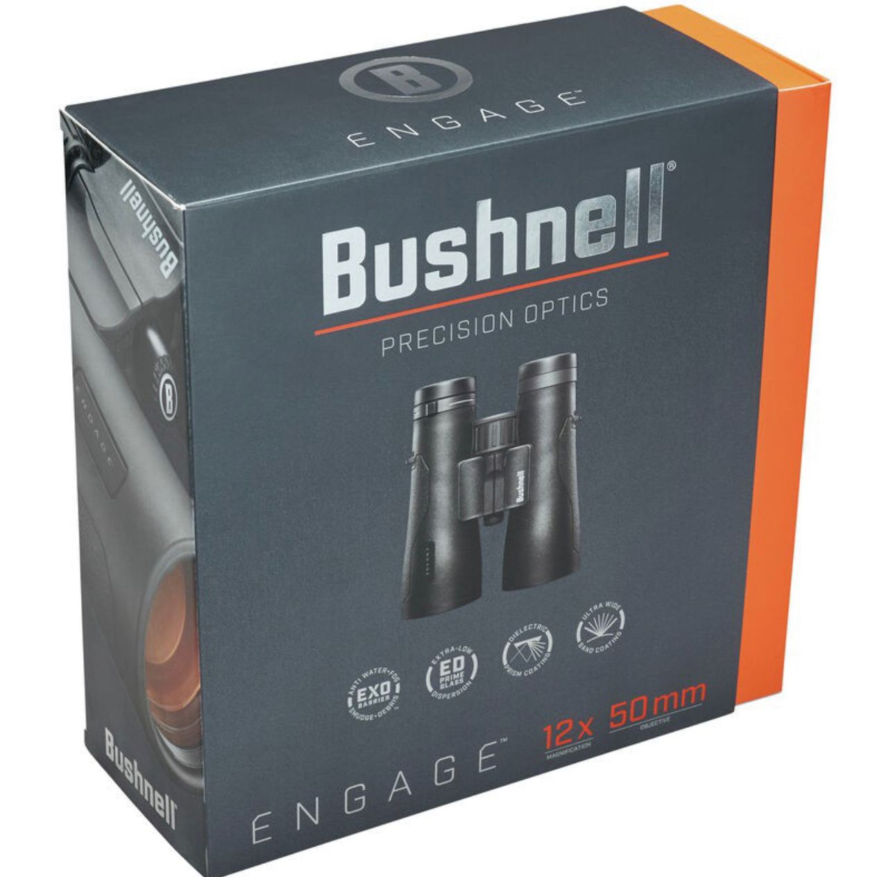 Bushnell Binoculars Engage EDX 12x50 (BEN1250) - Limited Lifetime Warranty