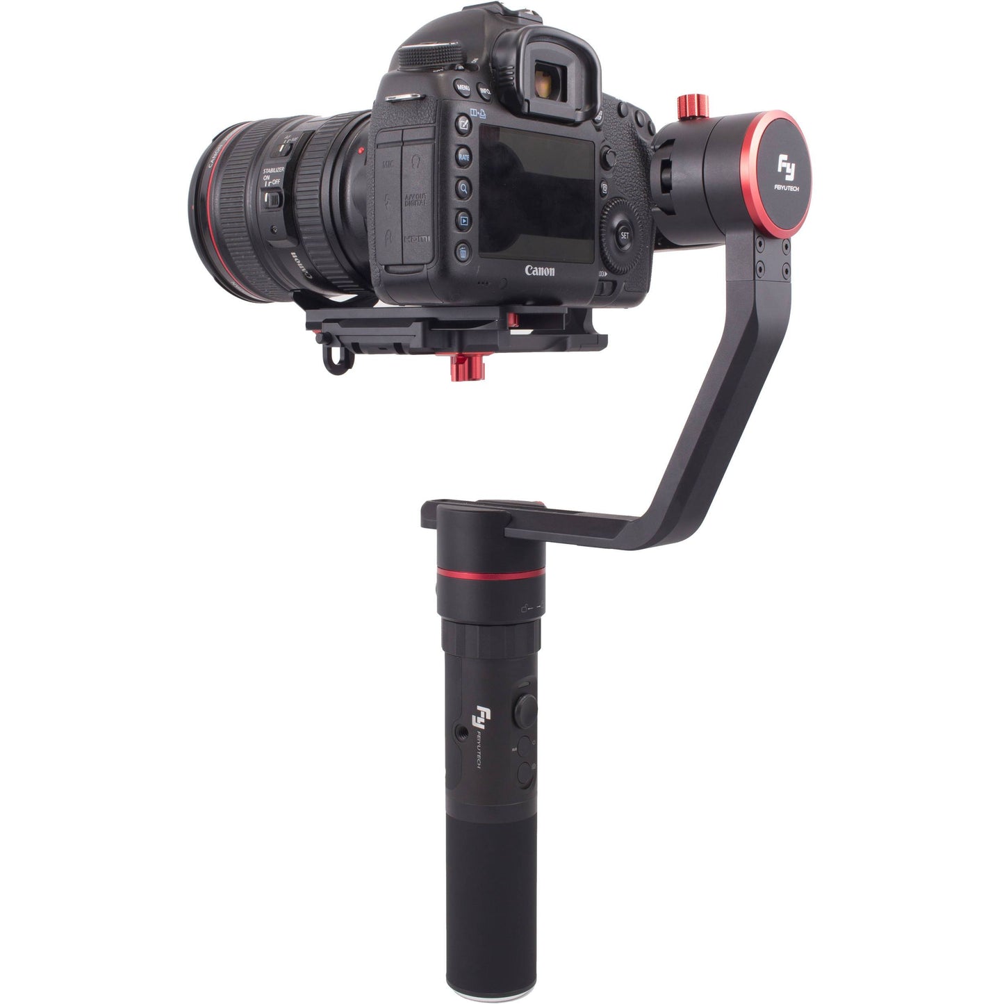 FeiyuTech A2000 With Dual Handle Bar (3-Axis Stabilizer Gimbal for DSLR and Mirrorless Cameras)-1 Year Local Warranty