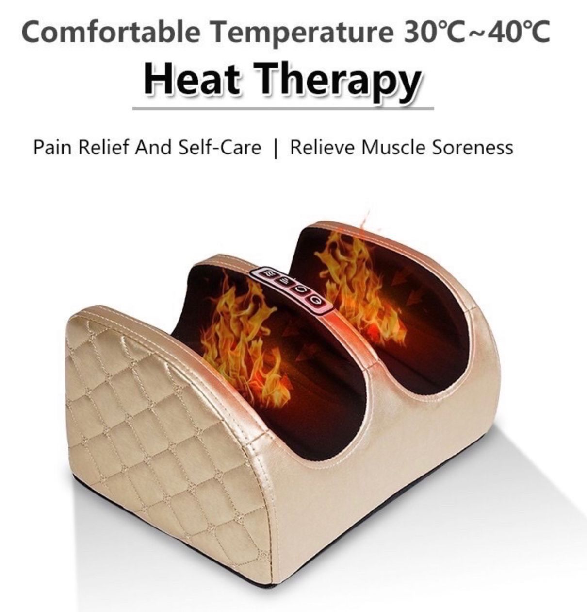 Multi-Functional Comfort Heating Foot Massager Reflexology