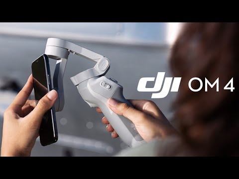 DJI OM 4 SE (Handheld 3-Axis Smartphone Gimbal Foldable Stabilizer Ideal for Vlogging) - 1 Year Warranty