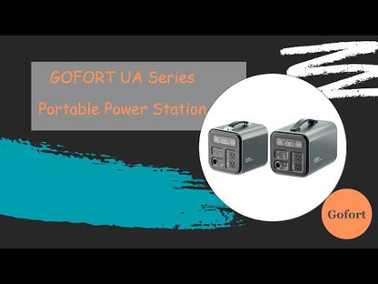 Gofort UA1100 (297600mAh/1100Wh/1200W) Portable Power Station - 1 Year Warranty