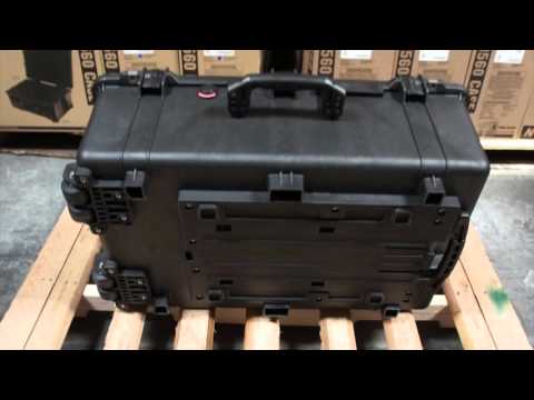 Pelican 1650 Black Protector Case with Foam- Limited Lifetime Local Warranty