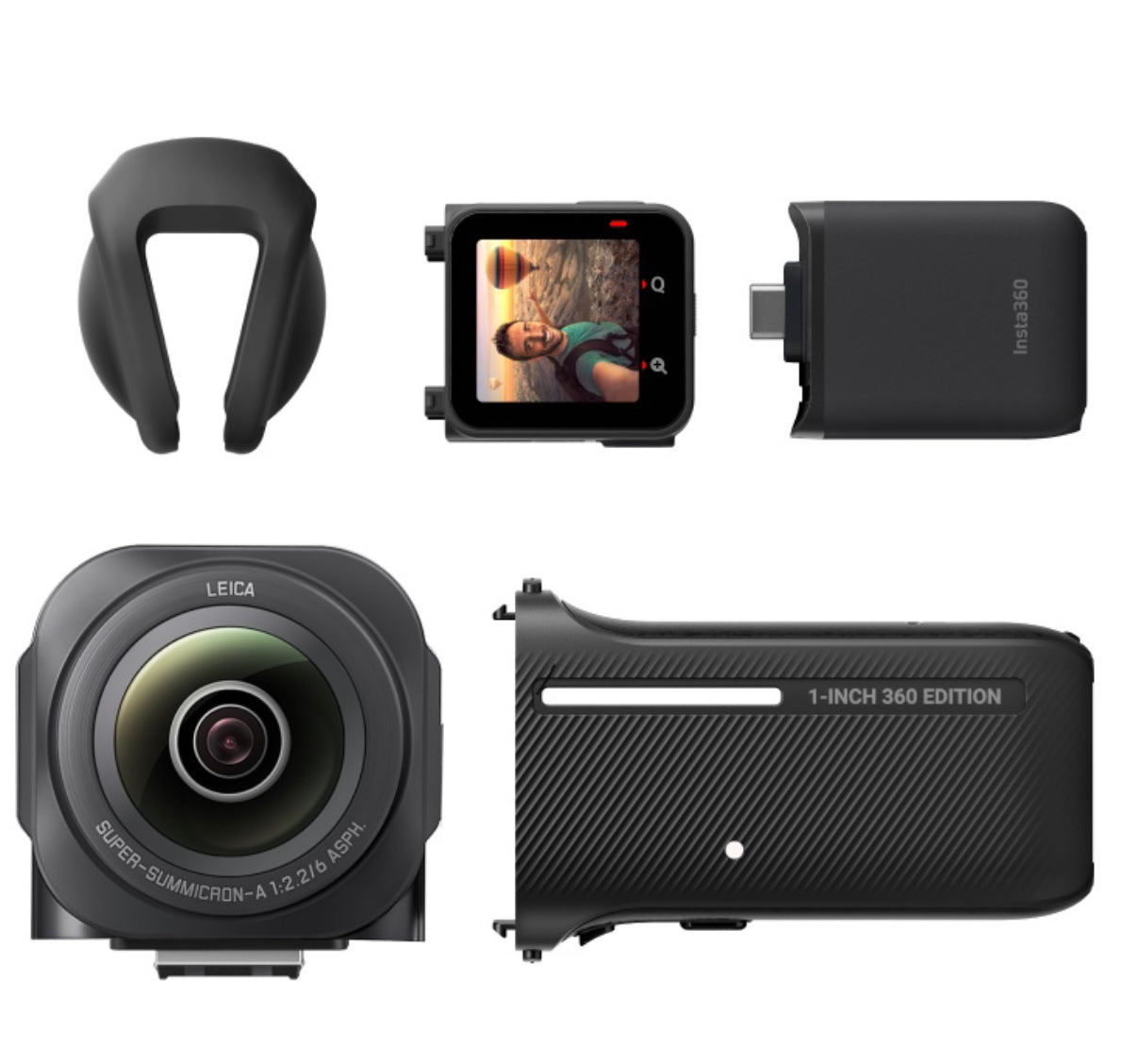 Insta360 ONE RS 1-Inch 360 With Invisible Selfie Stick, MicroSD 256GB