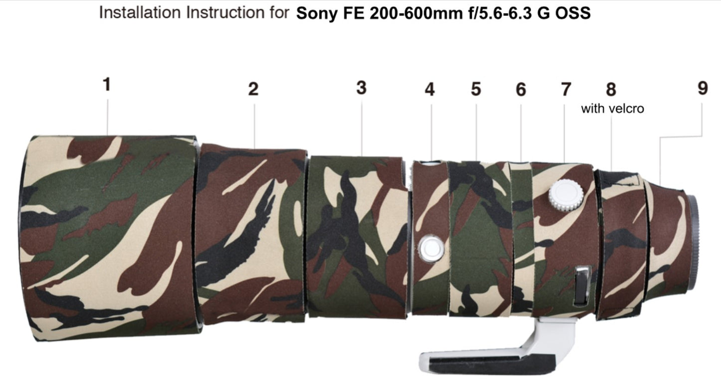 EasyCover Lens Oak Protection For Sony FE 200-600 F5.6-6.3 G OSS