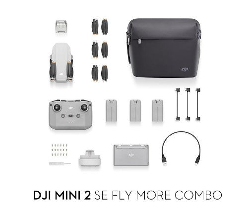 DJI Mini 2 SE Drone Free Memory Card 64gb - Ultralight 3-Axis Gimbal 2.7K Camera 249 grams Drone