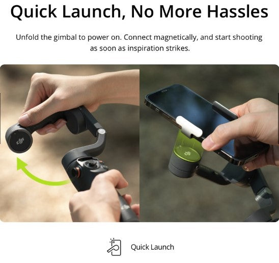 DJI Osmo Mobile 6 smartphone Stabilizer Gimbal - 1 Year Local DJI warranty