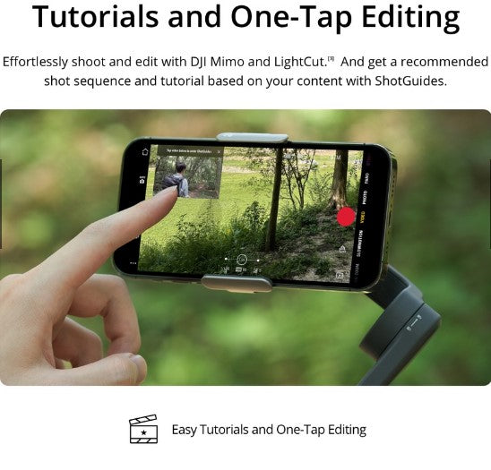 DJI Osmo Mobile 6 smartphone Stabilizer Gimbal - 1 Year Local DJI warranty