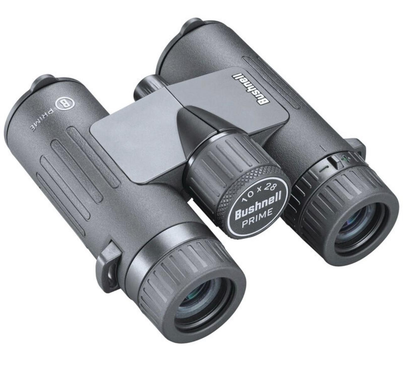 Bushnell Binoculars Prime 10x28 (BPR1028) FREE Air Duster - Limited Lifetime Warranty