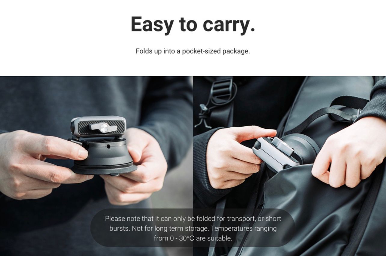 Insta360 Suction Cup Car Mount - ONE RS,GO 2,ONE X2,ONE R,ONE X,ONE X3