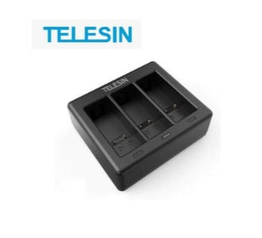 Telesin Batteries Charger with 3 Slots for Gopro Hero 9/10/11/12/13