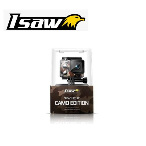 Isaw Wing Lite Camo Edition Action Camera (Black)