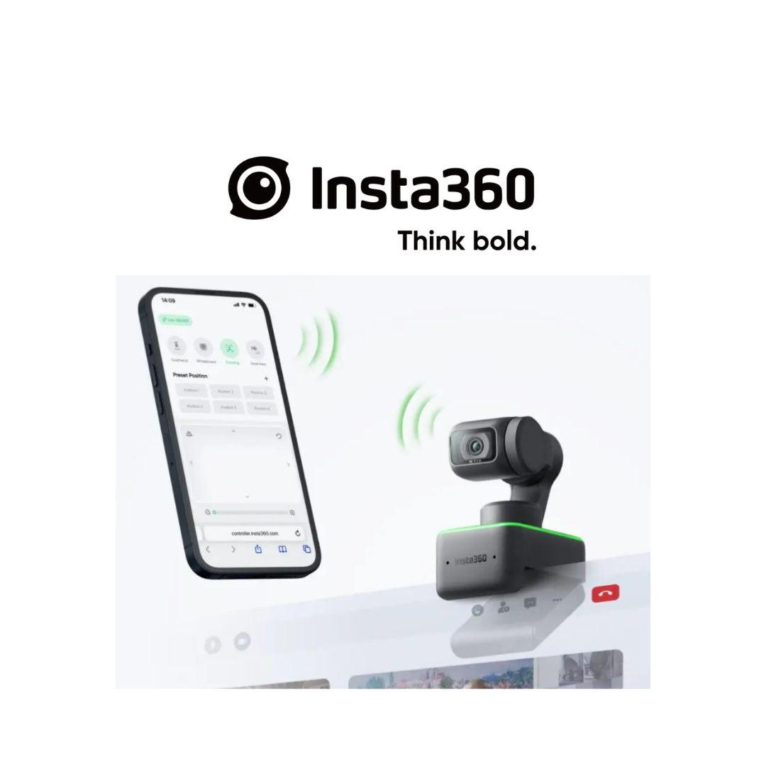 New Insta360 Link Update: Remote Control, 4K Vertical Filming, Inverted Mounting & More