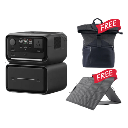 EcoFlow RIVER 3 Plus/Max/Max Plus Portable Power Station - 5 Years Local Manufacturer Warranty