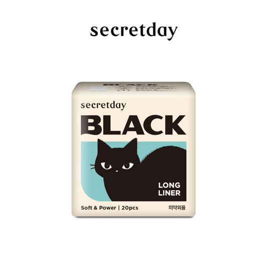 SECRETDAY - BLACK LONG LINER 18CM 20S