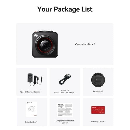 Hollyland VenusLiv Air 24/7 LIVE Streaming Camera