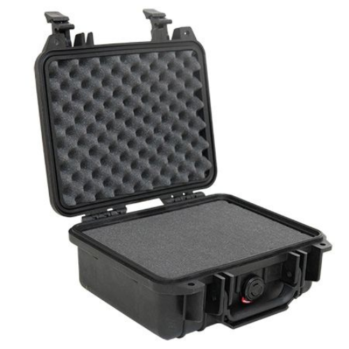 Pelican 1200 Black Protector Case with Foam-Limited Lifetime Local Warranty