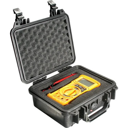 Pelican 1200 Black Protector Case with Foam-Limited Lifetime Local Warranty