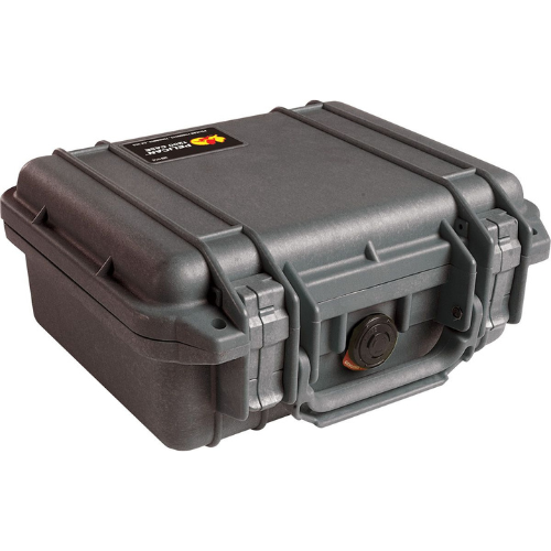 Pelican 1200 Black Protector Case with Foam-Limited Lifetime Local Warranty