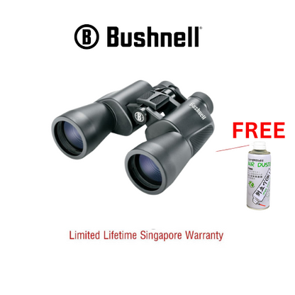 Bushnell Binoculars POWERVIEW 10X50 (131056) FREE Air Duster - Limited Lifetime Warranty