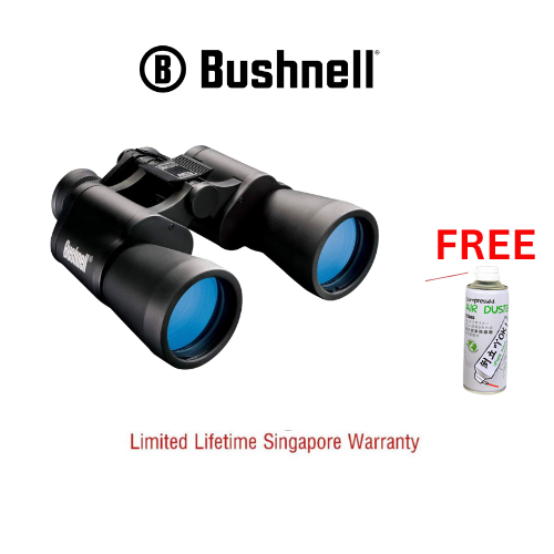 Bushnell Wide Angle Binoculars Falcon 10x50 (133450) FREE Air Duster - Limited Lifetime Warranty