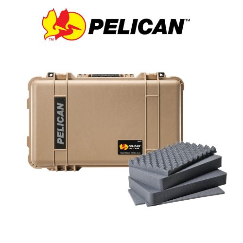 Pelican 1510 Protector Carry-On Case With Foam - Limited Lifetime Local Warranty