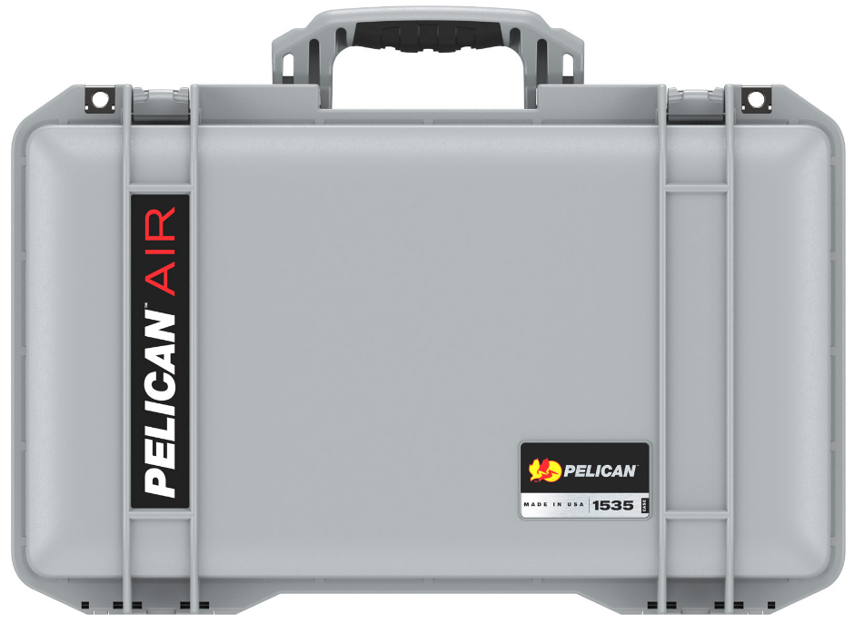 Pelican 1535 Wheeled Air Carry-On Case With Foam - Limited Lifetime Local Warranty