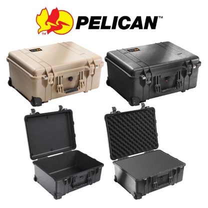 Pelican 1560 Wheeled Protector Case with/without Foam - Limited Lifetime Local Warranty