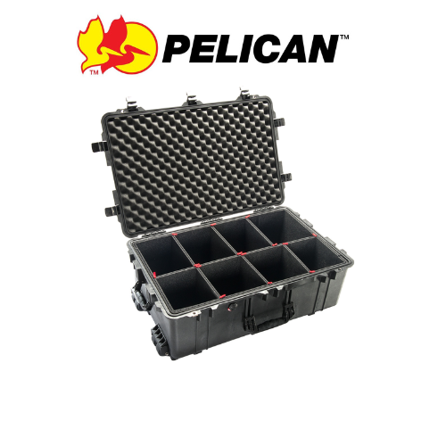 Pelican 1650 Protector Case With TrekPak Divider System