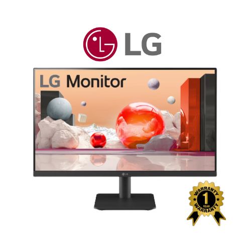 LG 23.8"/27" IPS Full HD 100Hz Borderless Design Monitor (24MS500-B | 27MS500-B )