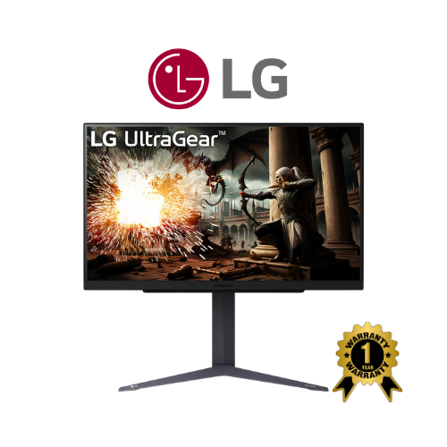 LG 27” UltraGear™ QHD IPS 180Hz (O/C 200Hz) gaming monitor | 1ms (GtG), HDR10 (27GS75Q-B)
