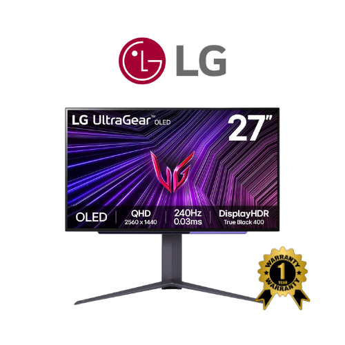 LG 27'' Ultra Gear™ OLED Gaming Monitor | Display HDR 240Hz (27GS95U-8)