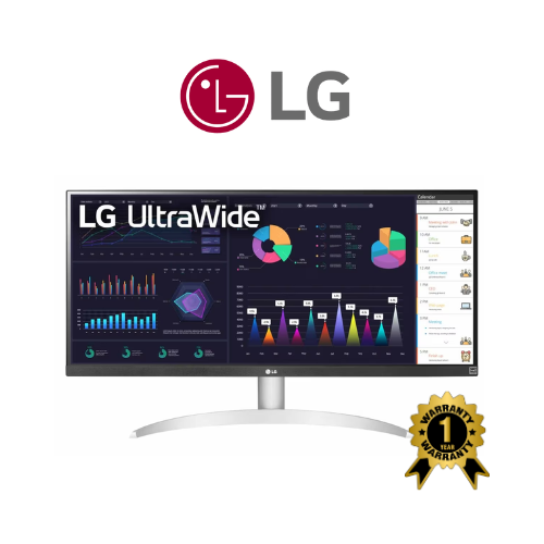 LG 29" UltraWide™ Full HD FHD IPS Display Monitor - Warranty 1 Year (29WQ600)