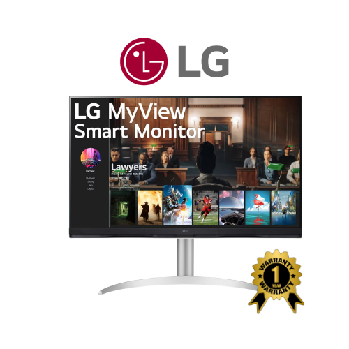 LG UHD 4K 32" Smart Monitor (32SQ730S-W)