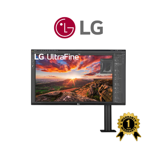LG UltraFine™ 32" IPS Display Monitor with Ergo Stand (32UN880K-B)