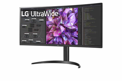 LG Curved UltraWide™ 34" QHD IPS Display Monitor - 1 Year Warranty (34WQ75C-B)