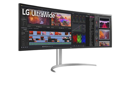 LG LG Curved UltraWide™ 49" Dual QHD Nano IPS Display Monitor- 1 Year Warranty (49WQ95C-W)