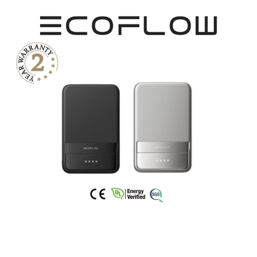 EcoFlow Rapid Magnetic Power Bank (5000mAh) - 2 Years Local Manufacturer Warranty