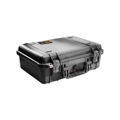 Pelican 1504 Waterproof 1500 Case with Yellow and Black Divider