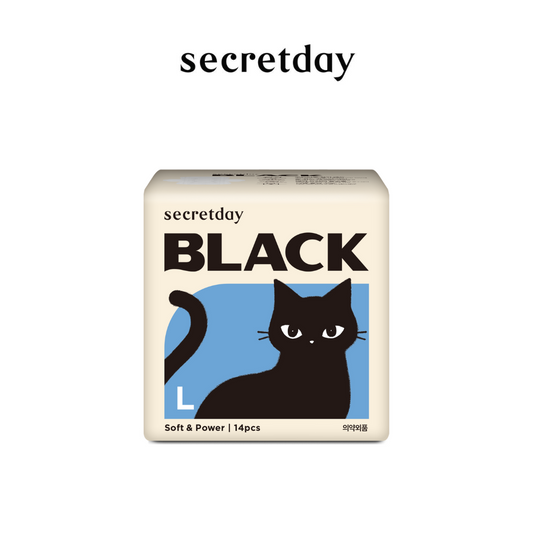 SECRETDAY BLACK LARGE 29CM 14S