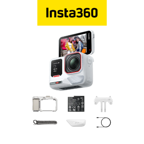Insta360 Ace Pro 2 Xplorer Bundle (Single Battery) Limited Edition - Artic White