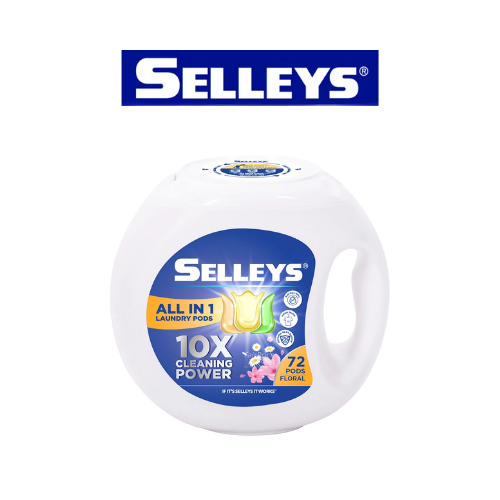 Selleys Laundry Pods Tub with 72 pcs Pod (Floral / Lavender)