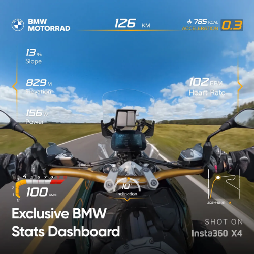 Insta360 X4 BMW Motorrad Limited Edition FREE GIFTS