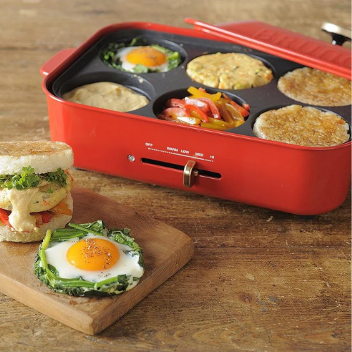 BRUNO Compact Hot Plate Multi Cooker Plates (BOE021-Multi Plate)