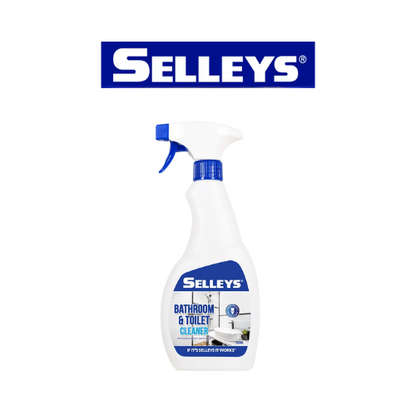 Selleys Bathroom & Toilet Cleaner 500ml 2 Bottles Spray (Original /Floral)