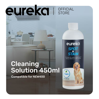 Eureka Cleaning Solution Portable, Spot Cleaner Perfect Large Water Tank up to 50.7oz, 450ml