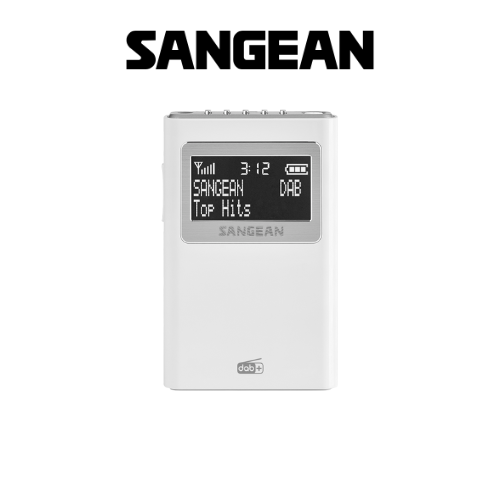 Sangean DPR-39 (DAB+ / FM-RDS Pocket Radio) - 1 Year Manufacturer Warranty
